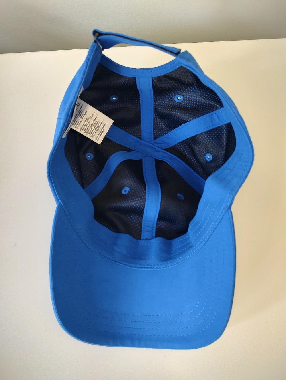 Lacoste Sport Tennis Novak Djokovic Men's Big Croc Microfiber Ball Cap Blue NWOT - Picture 6 of 13
